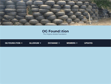 Tablet Screenshot of ogfoundation.com